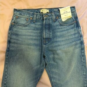 Madewell Men’s Straight-Leg Blue Jeans